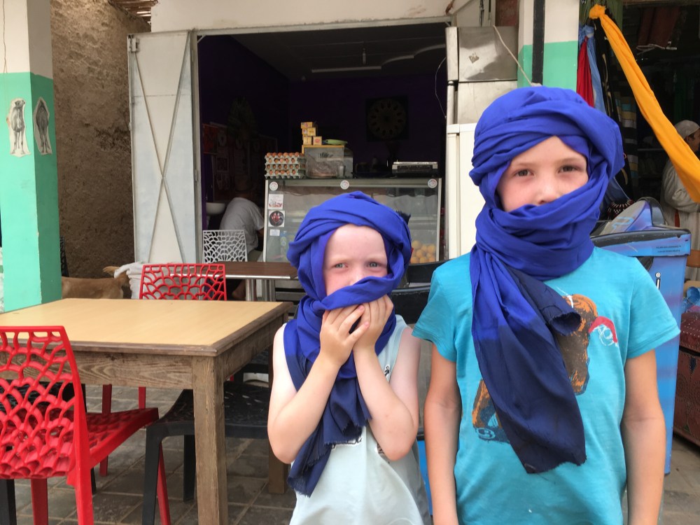 Tempête de sable à Merzouga